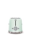 Smeg TSF01PGEU kenyérpirító (2 szeletes, 6 fokozat, melegítő, kiolvasztó, bagel funkció, morzsatálca, 950W, pasztellzöld)
