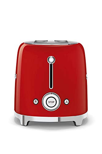 Smeg TSF01RDEU kenyérpirító (piros) - outlet termék