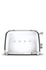 Smeg TSF01SSEU kenyérpirító (2 szeletes, 6 fokozat, melegítő, kiolvasztó, bagel funkció, morzsatálca, 950W, króm)