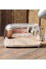 Smeg TSF01SSEU kenyérpirító (2 szeletes, 6 fokozat, melegítő, kiolvasztó, bagel funkció, morzsatálca, 950W, króm)