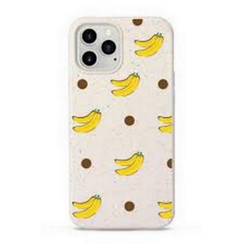 Biológiailag lebomló telefontok (iPhone 13) - banánok, fehér
