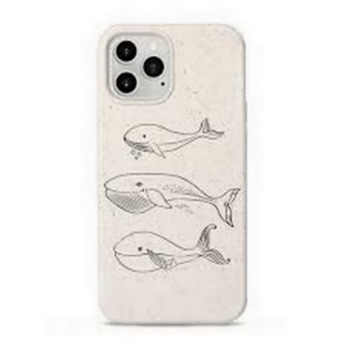 Biológiailag lebomló telefontok (iPhone 11) - bálnák, fehér