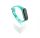 Xiaomi Mi band 3 / 4 szíjak - szilikon, többszínű, türkiz, türkiz-fehér