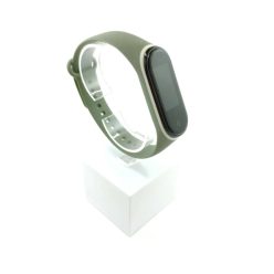   Xiaomi Mi band 3 / 4 szíjak - szilikon, szürkészöld-fehér, többszínű, zöld