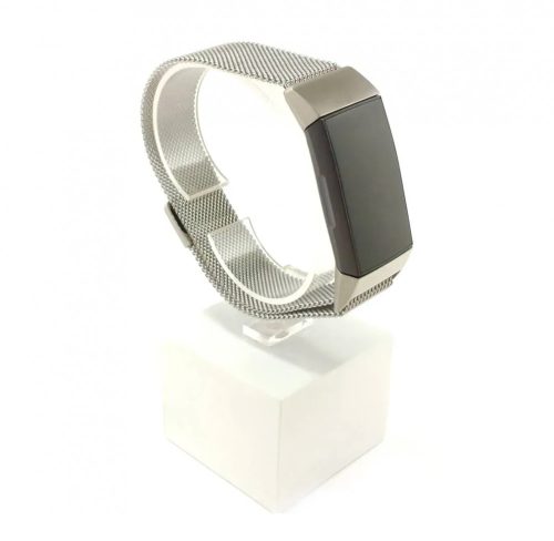 Fitbit Charge 2 szíjak - ezüst, ezüst, fém, L, milánói