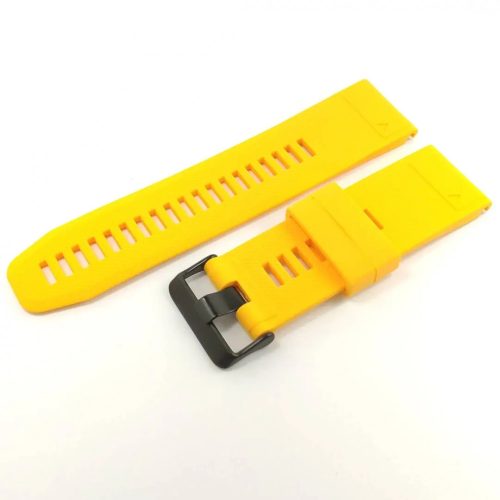Garmin QuickFit szíjak (20 mm) - citromsárga, citromsárga, egyszínű, szilikon
