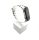 Xiaomi Mi band 3 / 4 szíjak - állatos, fekete-fehér, szilikon, tappancsos