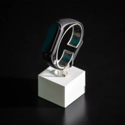   Xiaomi Mi band 5 / 6 szíjak - egyszínű, fekete, fekete, szilikon