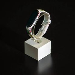   Xiaomi Mi band 5 / 6 szíjak - állatos, baglyos, barna, szilikon