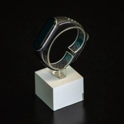   Xiaomi Mi band 5 / 6 szíjak - fekete, fekete-szürke, lyukacsos, szilikon