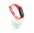 Xiaomi Mi band 3 / 4 szíjak - egyszínű, piros, piros, szilikon
