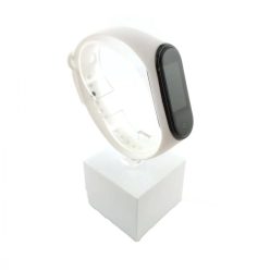   Xiaomi Mi band 3 / 4 szíjak - egyszínű, fehér, fehér, szilikon