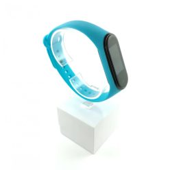   Xiaomi Mi band 3 / 4 szíjak - egyszínű, kék, szilikon, világoskék